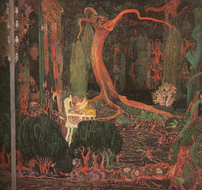  Jan Toorop Desire and Gratification(The Appeasing) Sweden oil painting art